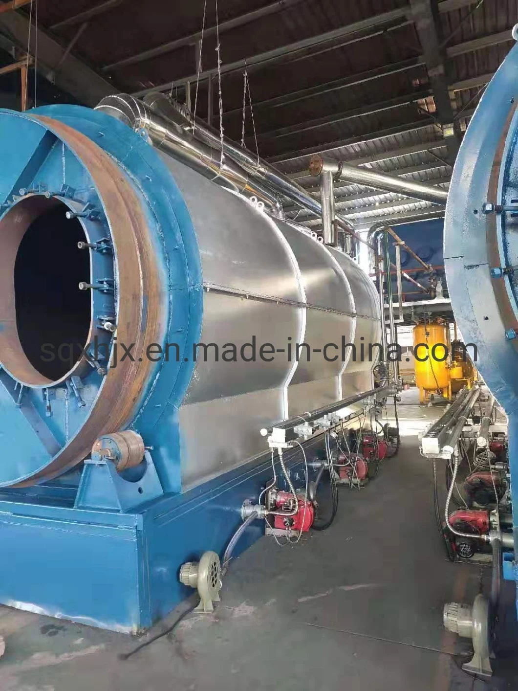 10ton Tire Pyrolysis Machinery with High Profit Return