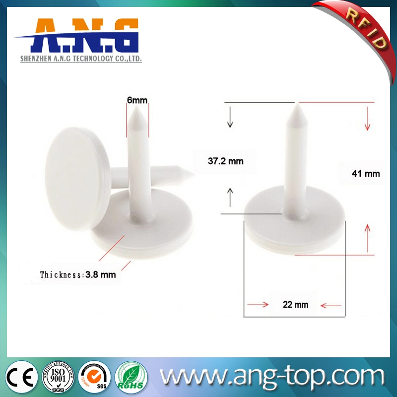 ABS Hf/UHF RFID Nail Tags Wood Tracking Waterproof RFID Tags