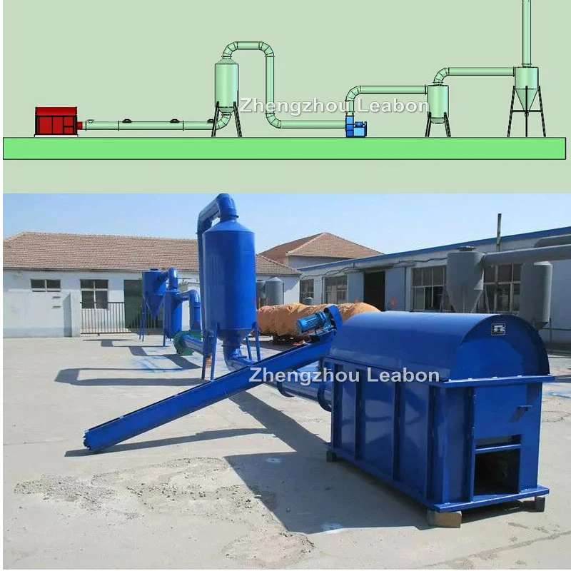 1ton/Hour Wood Chips/Wood Shaving/Wood Sawdust Dryer Drying Machine