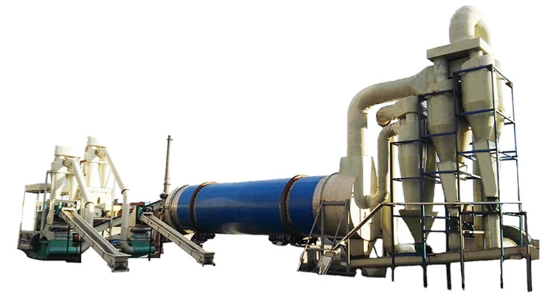 High Quality Biomass Wood Chips Sawdust Rotary Drum Dryer Machine