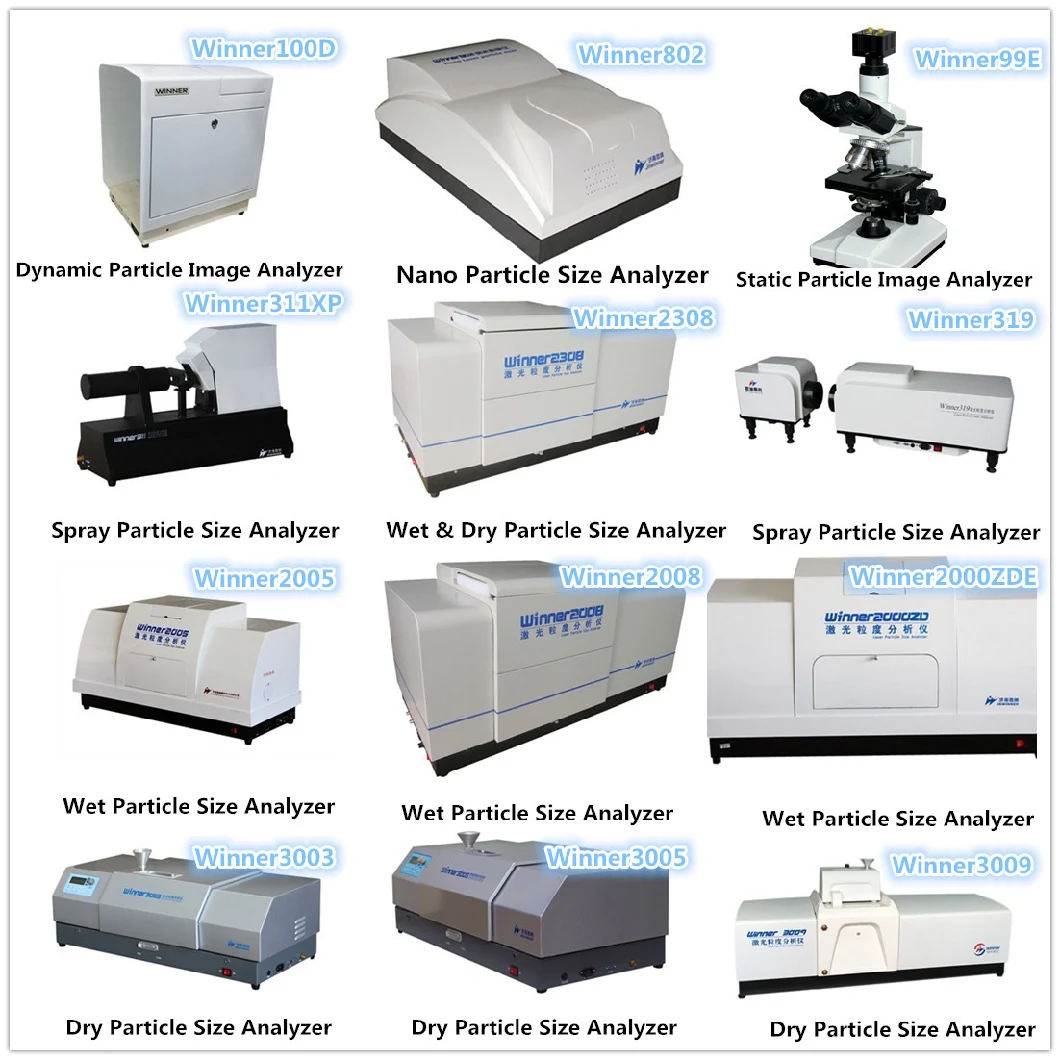 Wet Dispersion Wet Dry Method Laser Particle Size Analyzer