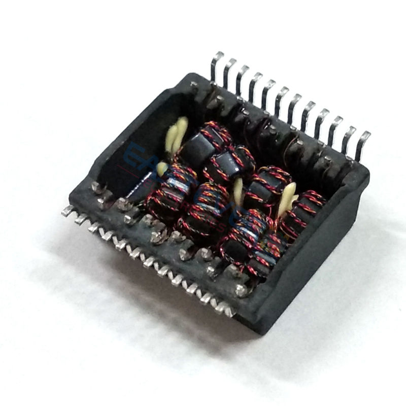 Network Transformer 100/1000base-P12503G LAN Magnetics Transformer Inductor Factory China.