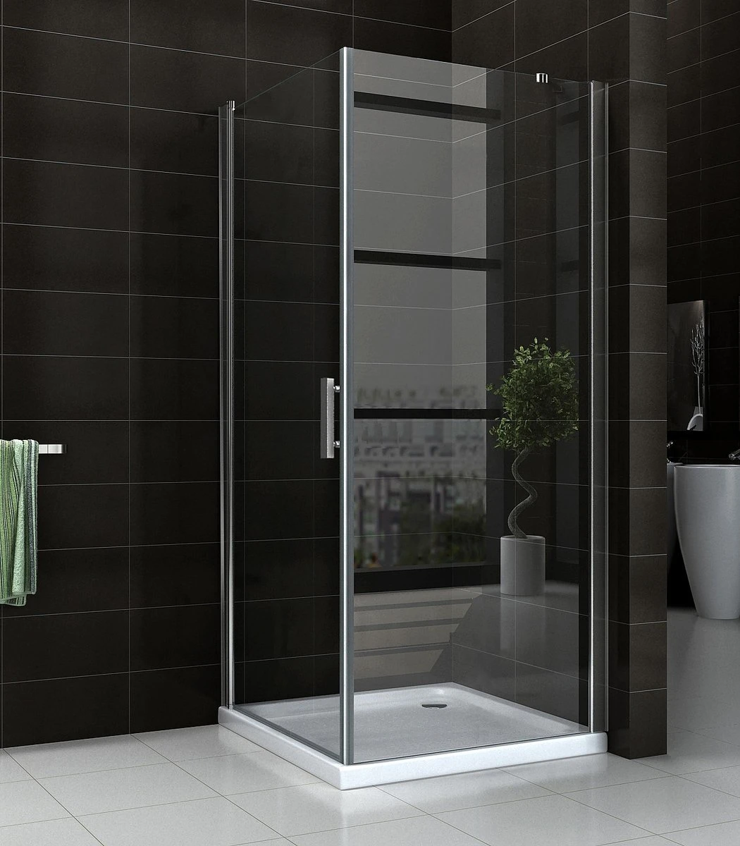 Badezimmer europäischen Aluminium Rahmen Dusche Kabine Box 90X90