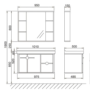 Bathroom Vanity Cabinets Bathroom Cabinet Classic Bathroom Wash Cabinet