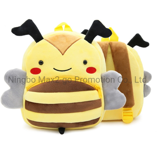 Hot Sale Zoo Cute Children's Kindergarten Bags Early Education School Plush Backpack Manufacture