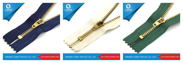Custom Made Print Logo Custom Zipper for Luggage Bags