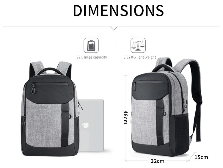 High Quality Waterproof Backpack USB Laptop Backpack School Bag Travel Backpack