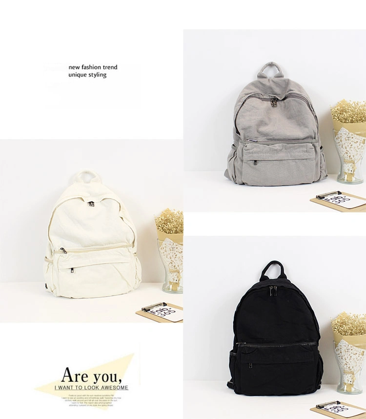 Popular Black Colour Travel Bag Computer Bag School Backpack Bag Yf-Lbz1905