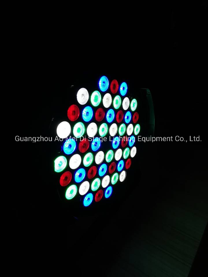 RGBW Mixing 54PCS 3W LED Stage Decoration PAR Lights