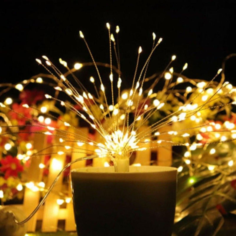 Firecracker Lights Copper Wire String Lights for Party Wedding