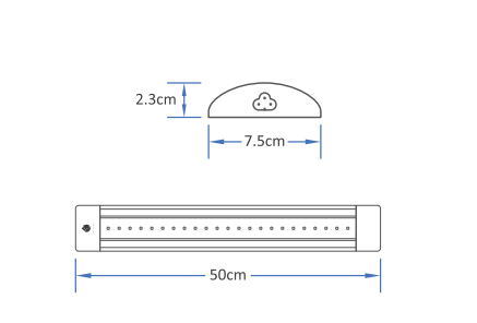 Aeroponics Systems Vertical Farming LED Grow Light 110W for Indoor