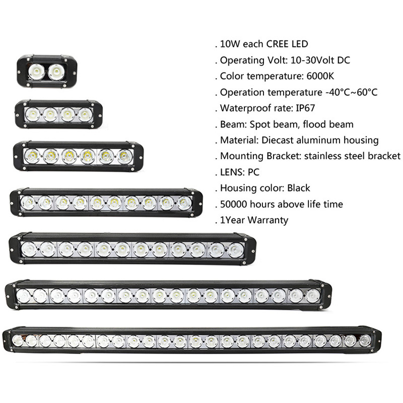 Combo Offroad CREE LED Light Bar 160W LED Bar Light