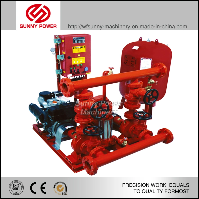 Diesel Water Pump for Power Plant with High Pressure/Trailer Optional