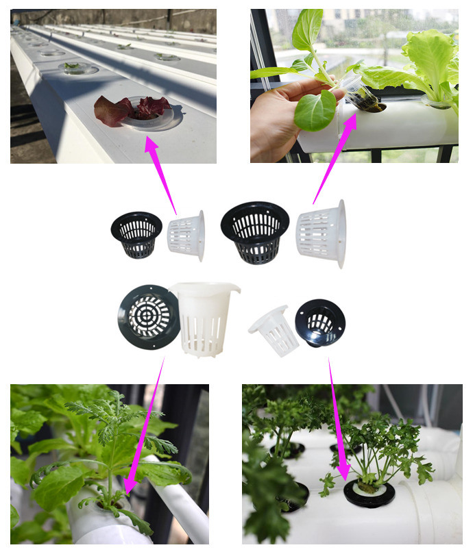 Plastic Mesh Pot Basket for Hydroponic Growing System