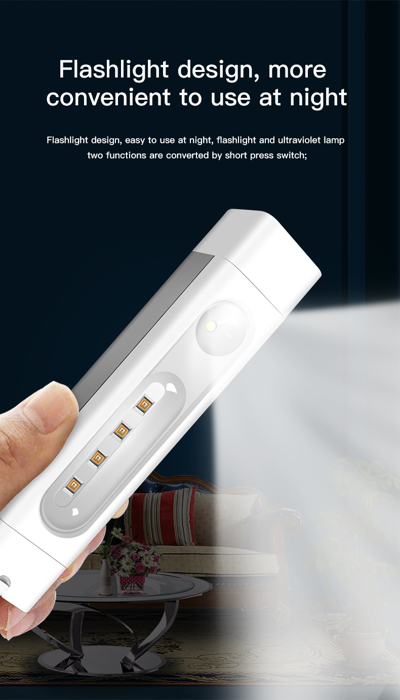 UVC LED Light, UV Portable Light Suitable for Home, Professional LED UV Light