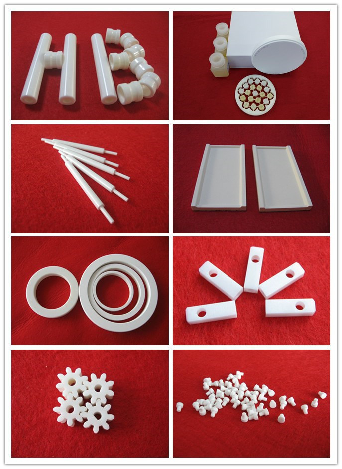 High Frequency Ceramic Tube Industrial Zirconia Ceramic Wick