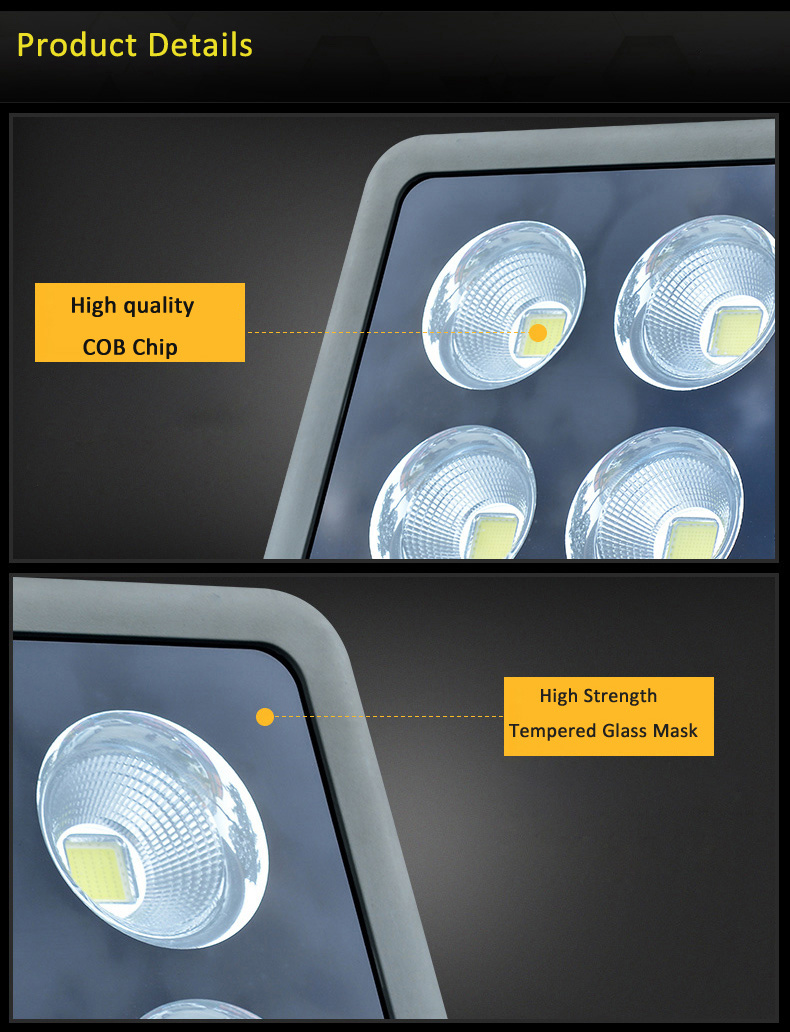 500W Floodlight High LED Lamp AC 85-265V