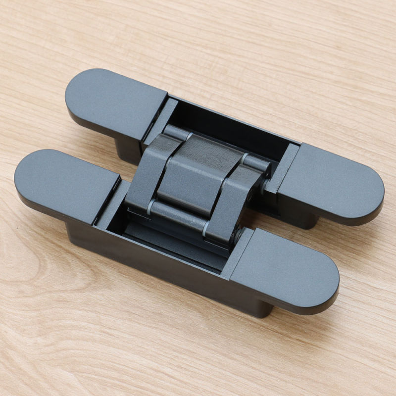 Zamac 3D Adjust Concealed Hinge 180 Degree Invisible Hidden Hinge