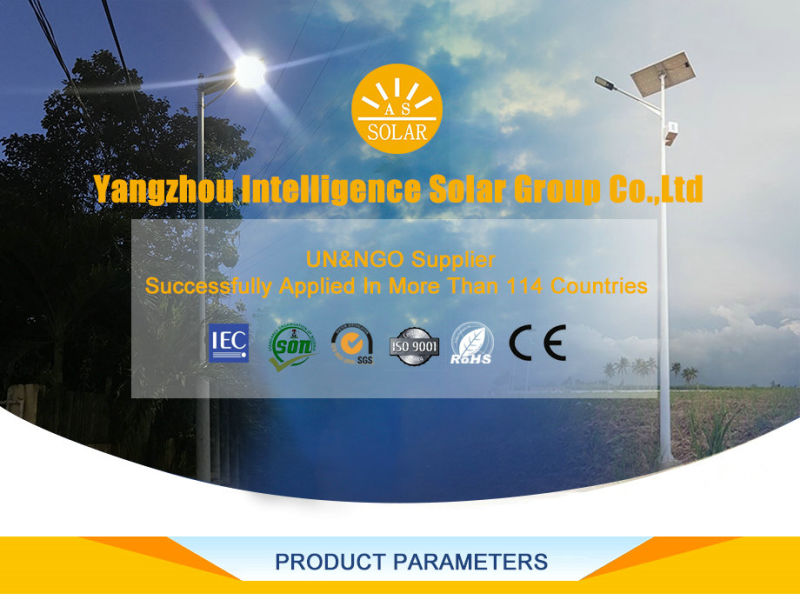 Outdoor LED Lighting Solar Integrated Lights Waterproof Test