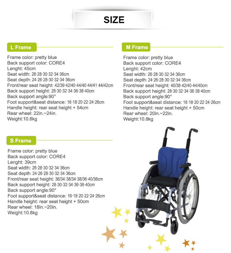 Perfect Fit Customized Kids Wheelchair for a Long Term User