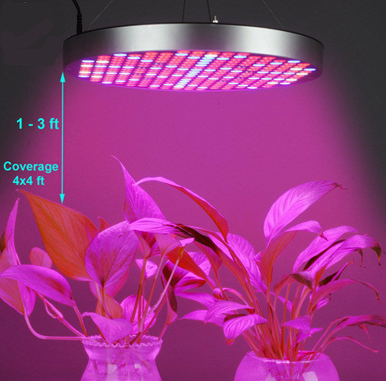 50W Hydroponic Red Blue White Full Spectrum Greenhouse UFO LED Grow Light