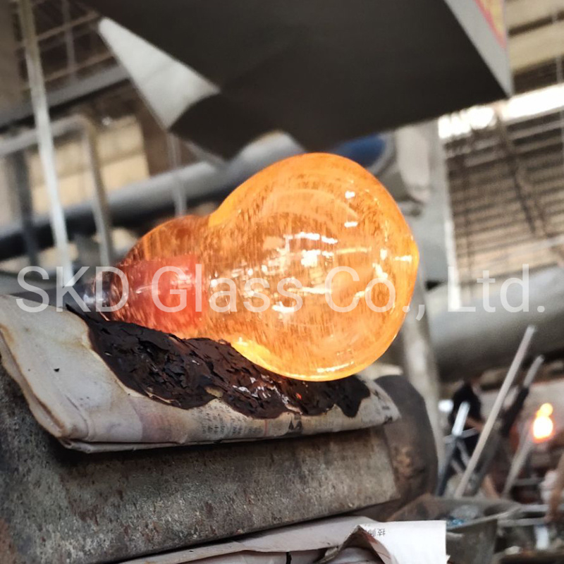 Handblown Irregular Global Glass for Lighting Decoration Different Size Available