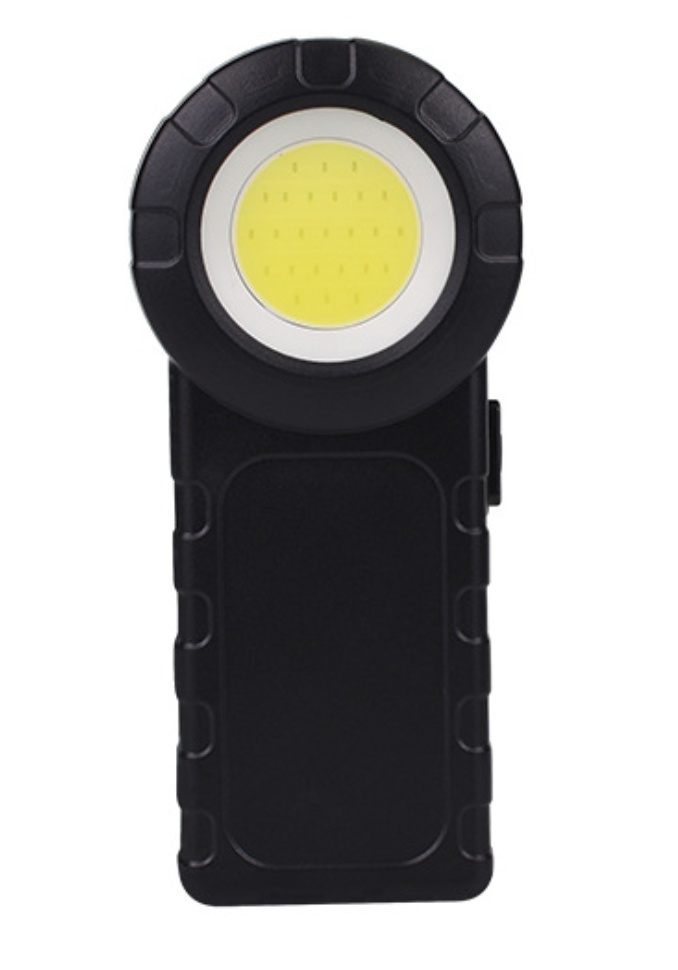 COB LED Portable Work Light 3W Inspection Pocket Lamp, Super Bright COB Handheld Flashlight Powered by 3AAA Battery