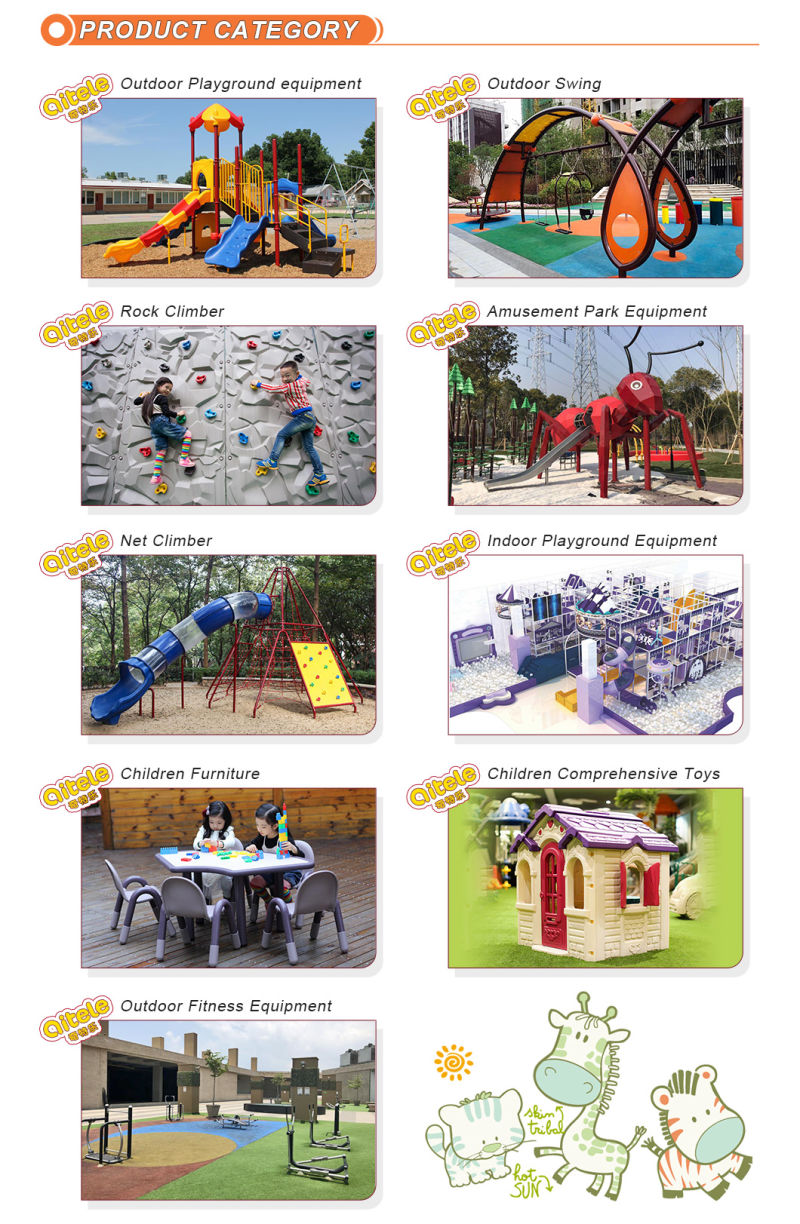 114mm Galvanized Post Outdoor Park Kids Outdoor Playground Equipment