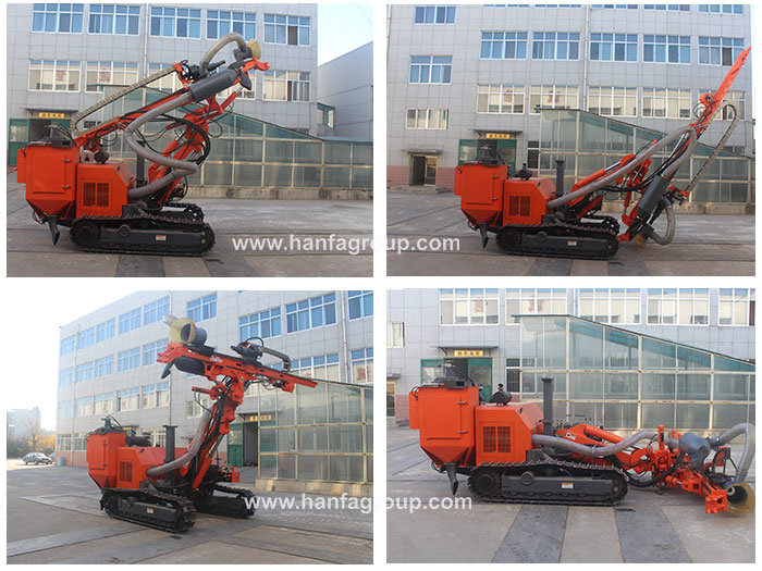 High Pressure Surface Mining Used DTH Mobile Drilling Rig for Sale