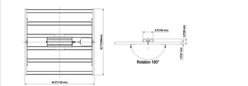 ETL Listed Same Quality as Gavita Grow Lights 650W Full Spectrum LED Indoor Plant Grow Lights for  Growing