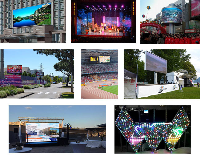 Outdoor Portable Advertising LED Commercial Display