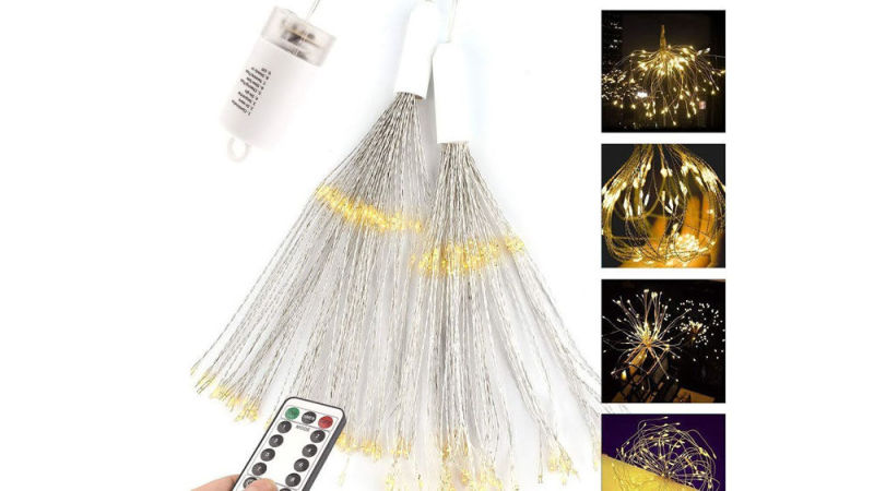 Firecracker Lights Copper Wire String Lights for Party Wedding