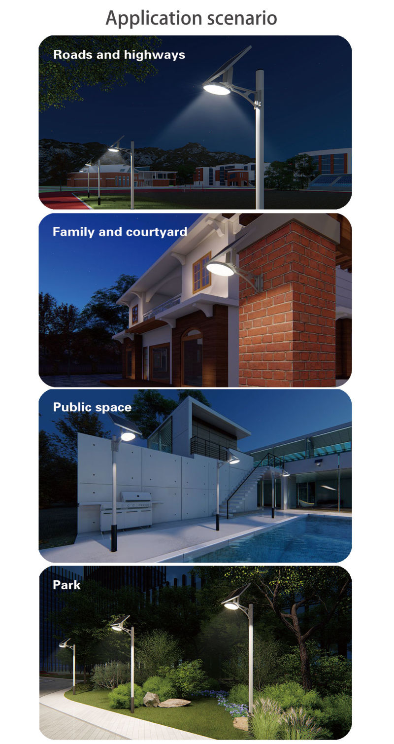 Commercial Integrated Rechargeable Security Tall Best Decorative Outdoor Solar Lights