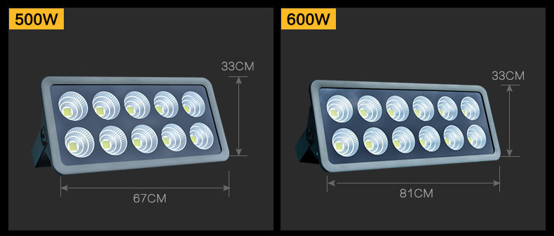 500W Floodlight High LED Lamp AC 85-265V