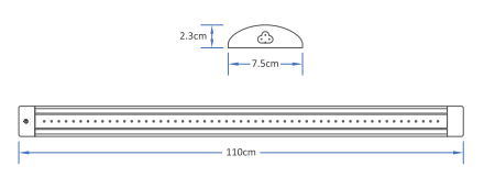 Full Spectrum 110W Samsung Medical Plant LED Light Growing System