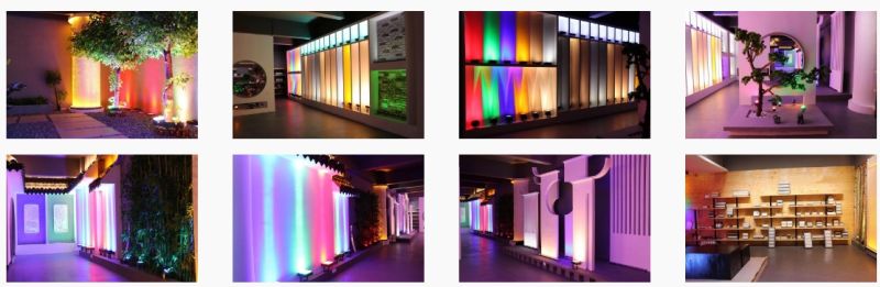 LED Ring-Shaped Tree Lights, Pole Lights, Outdoor Waterproof Tree Lights, Tree Lights 18W36W Colorful RGB Spot Tree Lights