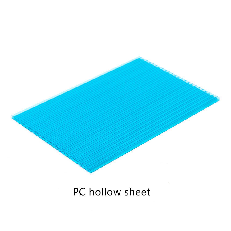 Polycarbonate Hollow Sheet PC Sunshine Board for Horticultural Greenhouse