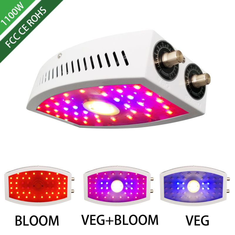 1100W LED Grow Lights for Indoor Plants Full Spectrum