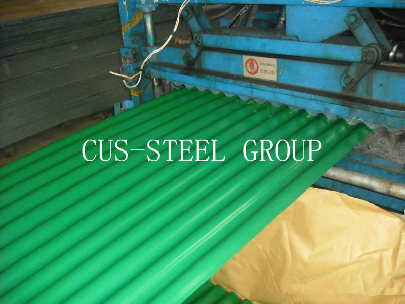 Embossed Corrugated Roofing Sheets/Coated Corrugated PPGI Tiles