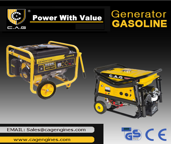 1000 Watt Small House Use Gasoline Powered Generators for Rental