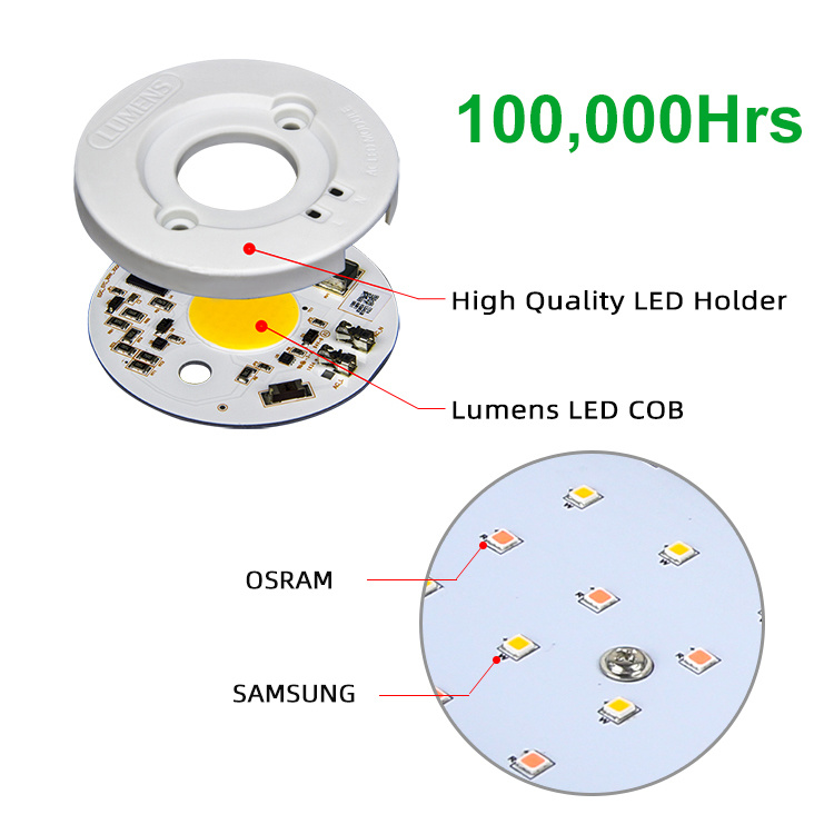 Professional Greenhouse Lighting LED COB Grow Light with Replace 600W HPS