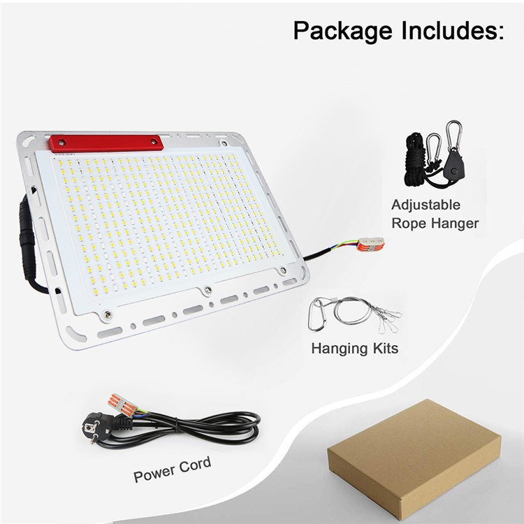 China Grow LED Lights LED Grow Light Panel IP65 Waterproof Full Spectrum Quantum LED Board Grow Light