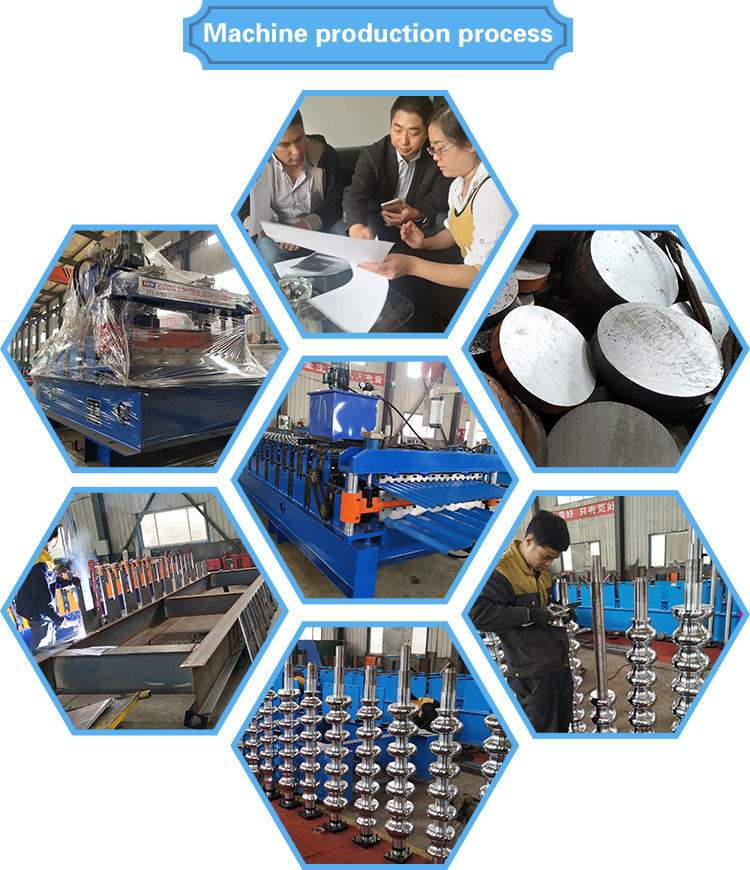 Alu Zinc Plating Glazed Tile Metal Roofing Forming Making Machinery