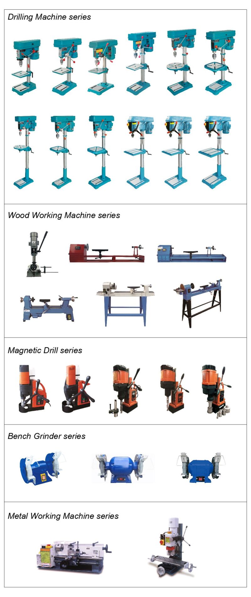 16mm High Performance Industry Level Professional Bench Drilling Machine