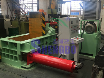 High Efficiency Automatic Scrap Metal Baler Machine