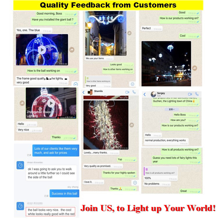 LED 3D Star Motif Ramadan LED Lights Decoration for Mall