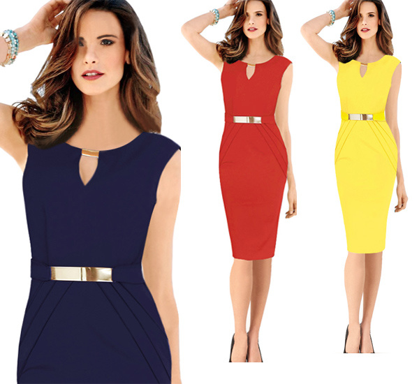 Summer V-Neck Cultivate One's Morality Dress Bodycon Dress