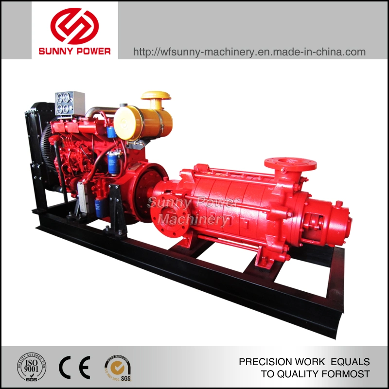 Diesel Water Pump for Power Plant with High Pressure/Trailer Optional