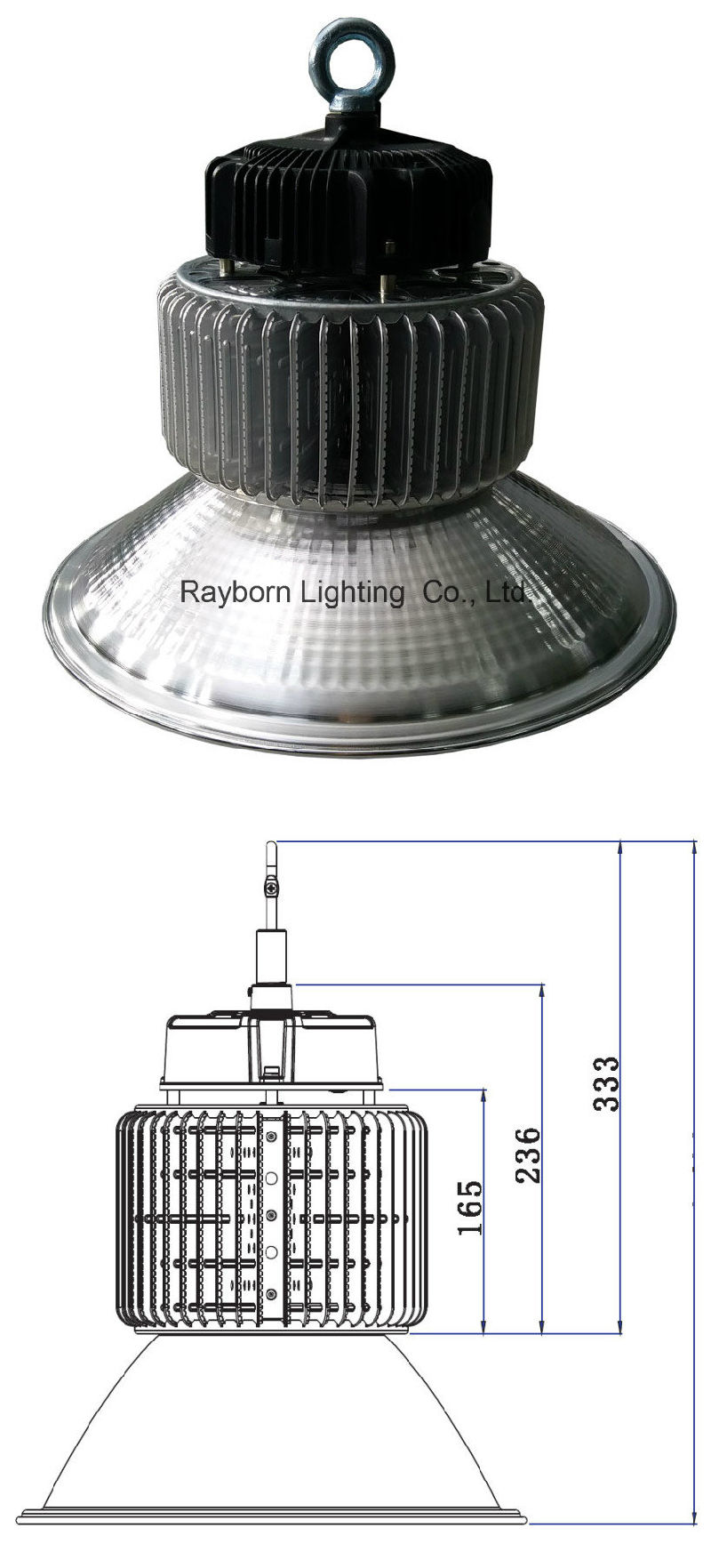 200W High Power LED Industrial Hanging High Bay Light LED Pendant Lamps