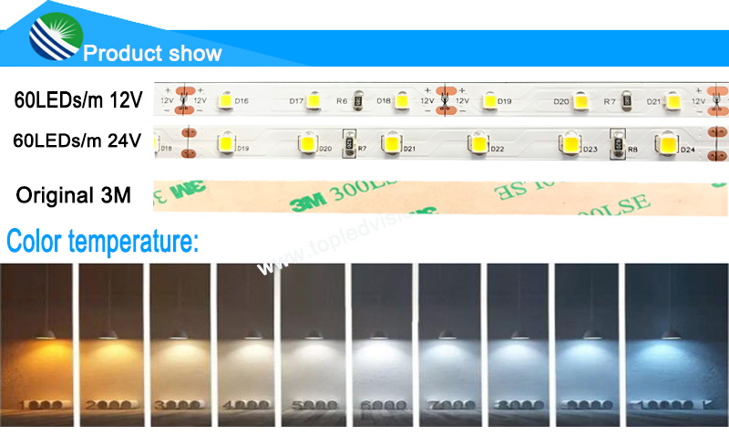 Energy Saving SMD2835 60LEDs/M Flex LED Strip for Decorative Lights